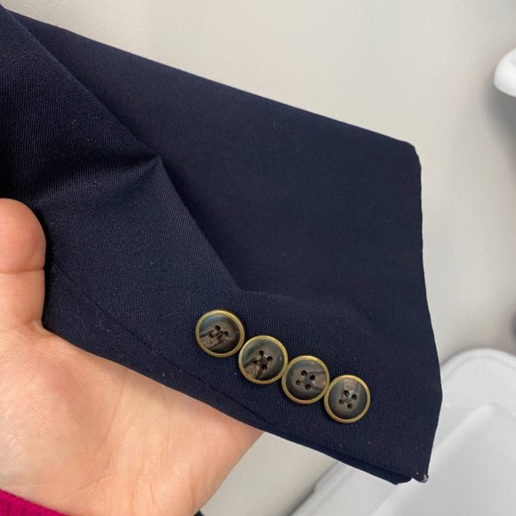 Joseph and Feiss 50L Navy Blue Suit Blazer - Picture 4 of 7